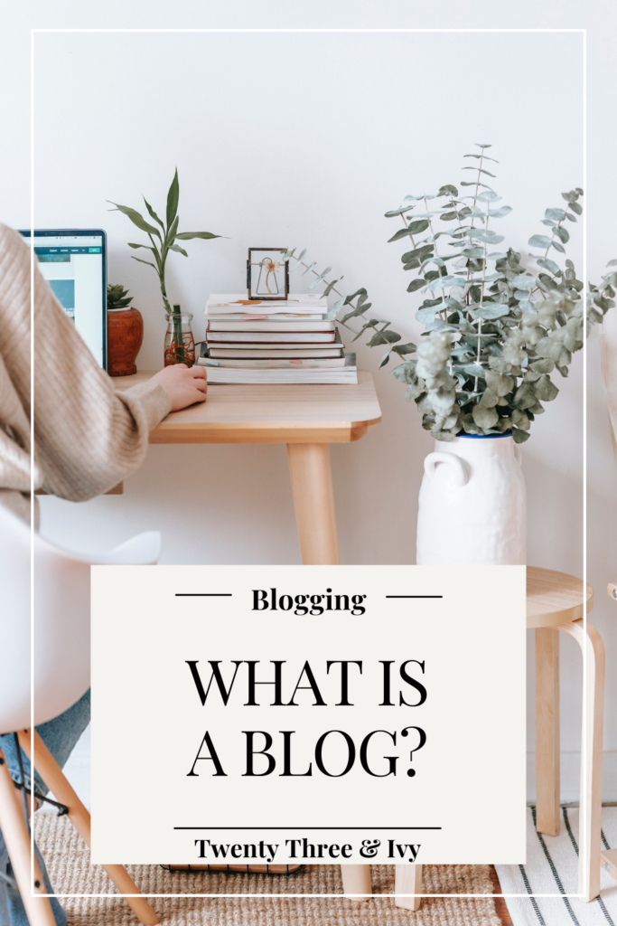 what is a blog